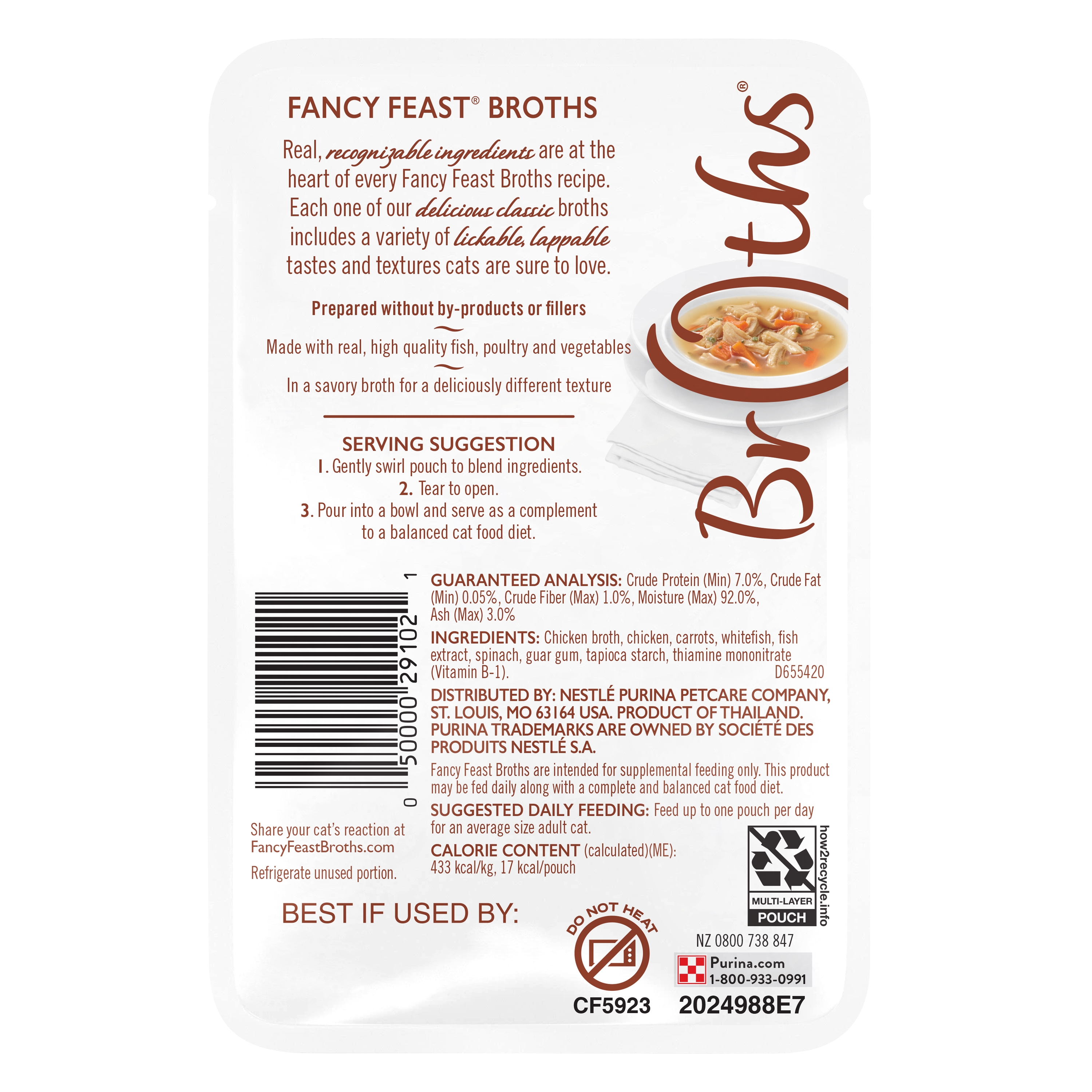 Fancy feast hot sale broths